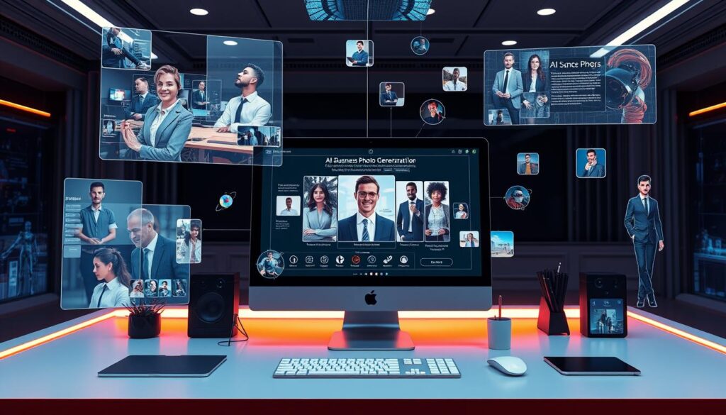 AI business photo generator