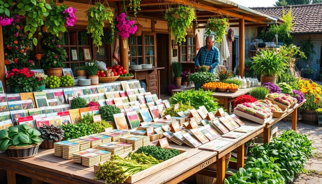 how to be self employed seed seller